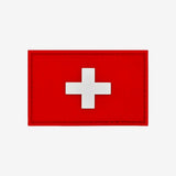 Velcro Patch - Swiss Flag - Momentum Society