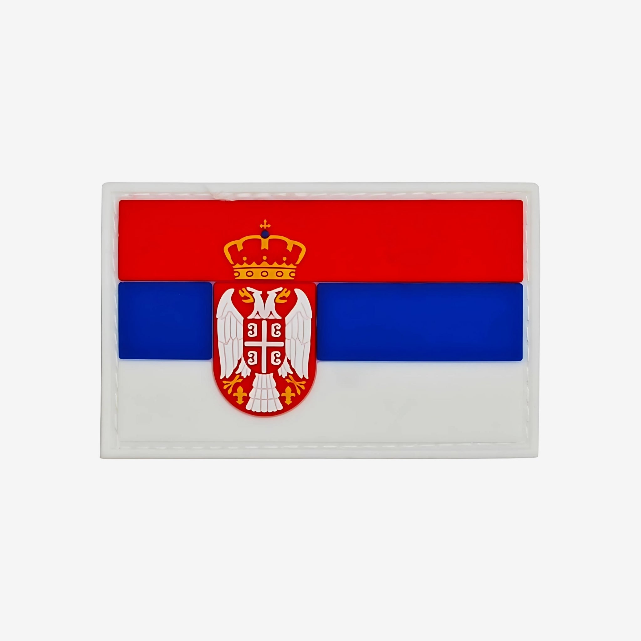 Velcro Patch - Serbian Flag - Momentum Society