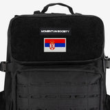 Velcro Patch - Serbian Flag - Momentum Society